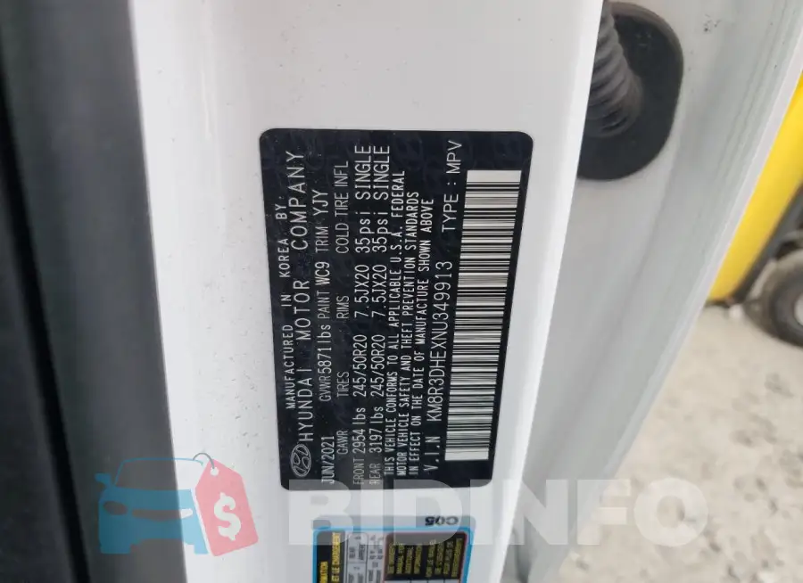 KM8R3DHEXNU349913 Photo# 13