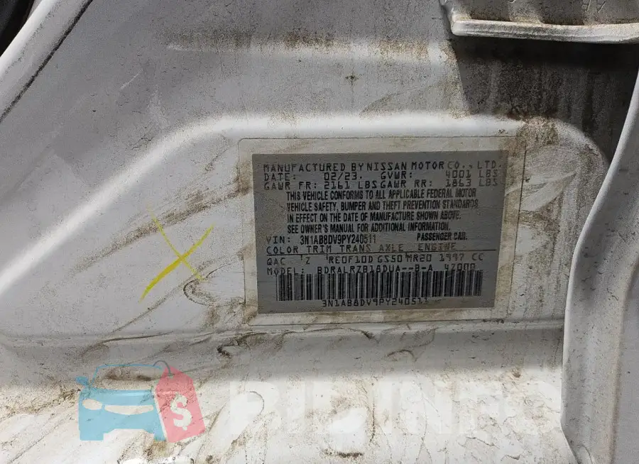 3N1AB8DV9PY240511 Photo# 12
