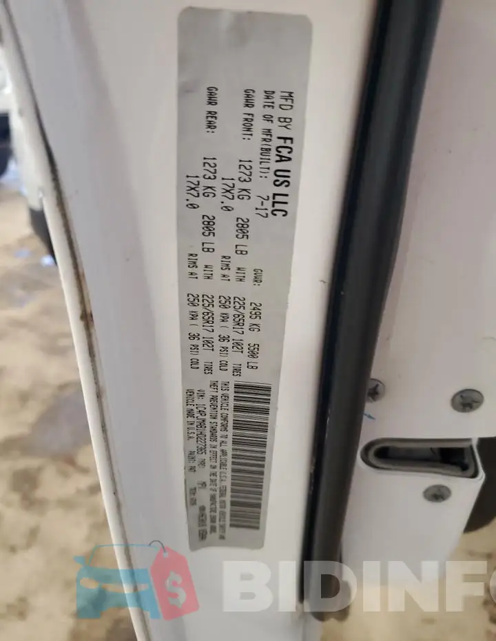 1C4PJMAB1HD227365 Photo# 13