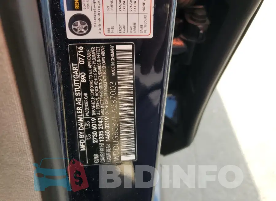 WDDUG8CB7HA287003 Photo# 12