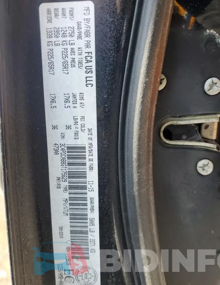 3C4PDCAB8GT175629 Photo# 13
