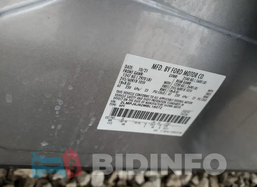 2LMPJ6J92MBL18072 Photo# 14