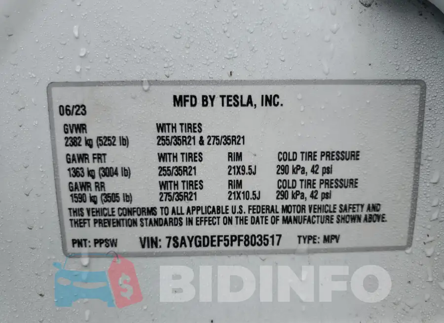 7SAYGDEF5PF803517 Photo# 13