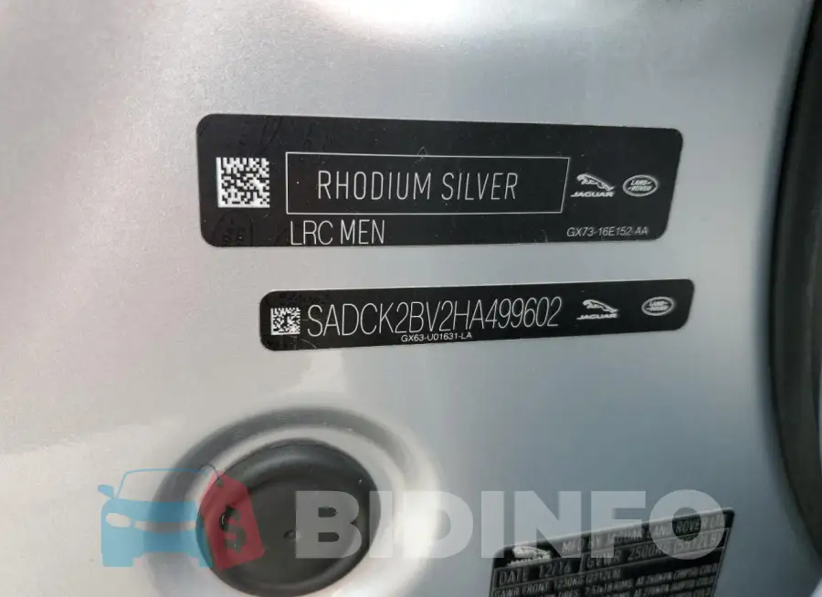 SADCK2BV2HA499602 Photo# 13