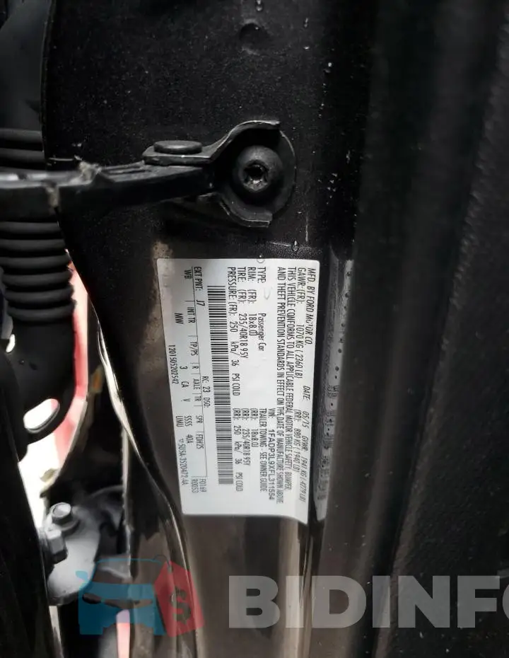 1FADP3L9XFL311554 Photo# 12