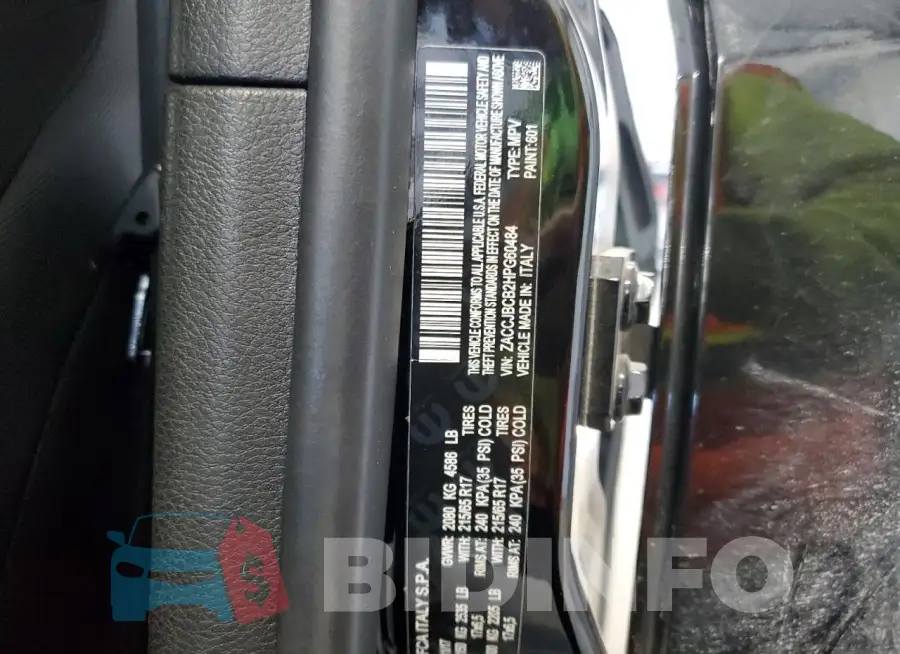 ZACCJBCB2HPG60484 Photo# 13