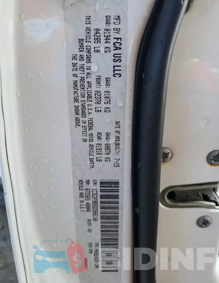 1C3CDFBB5GD506160 Photo# 12