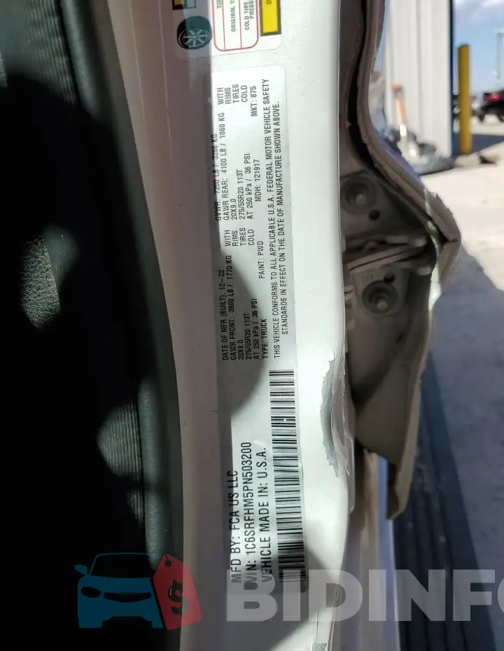 1C6SRFHM5PN503200 Photo# 13