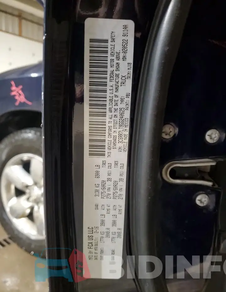 3C6RR7LT9GG240625 Photo# 12