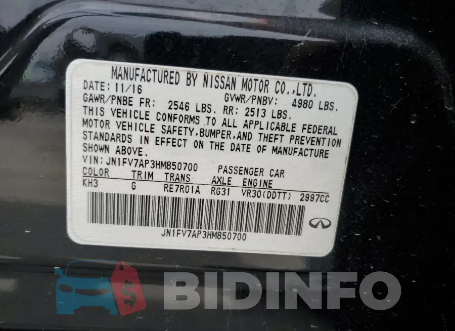 JN1FV7AP3HM850700 Photo# 13