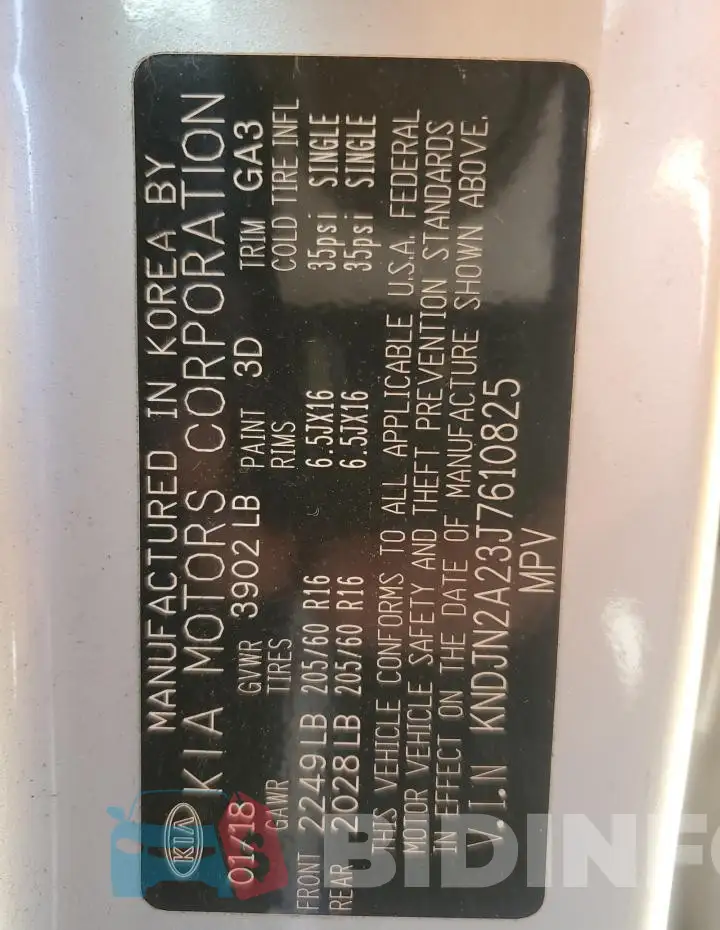 KNDJN2A23J7610825 Photo# 13
