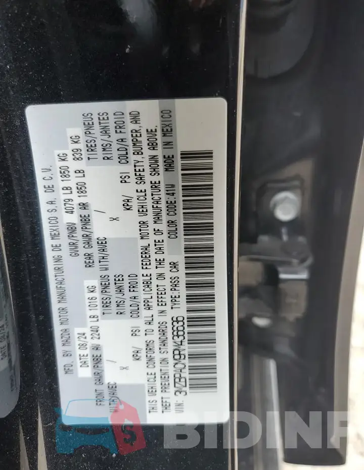 3MZBPACM9RM436636 Photo# 12