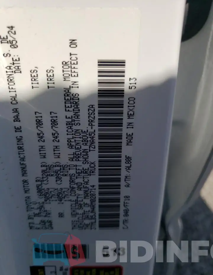 3TMLB5JN4RM020714 Photo# 12