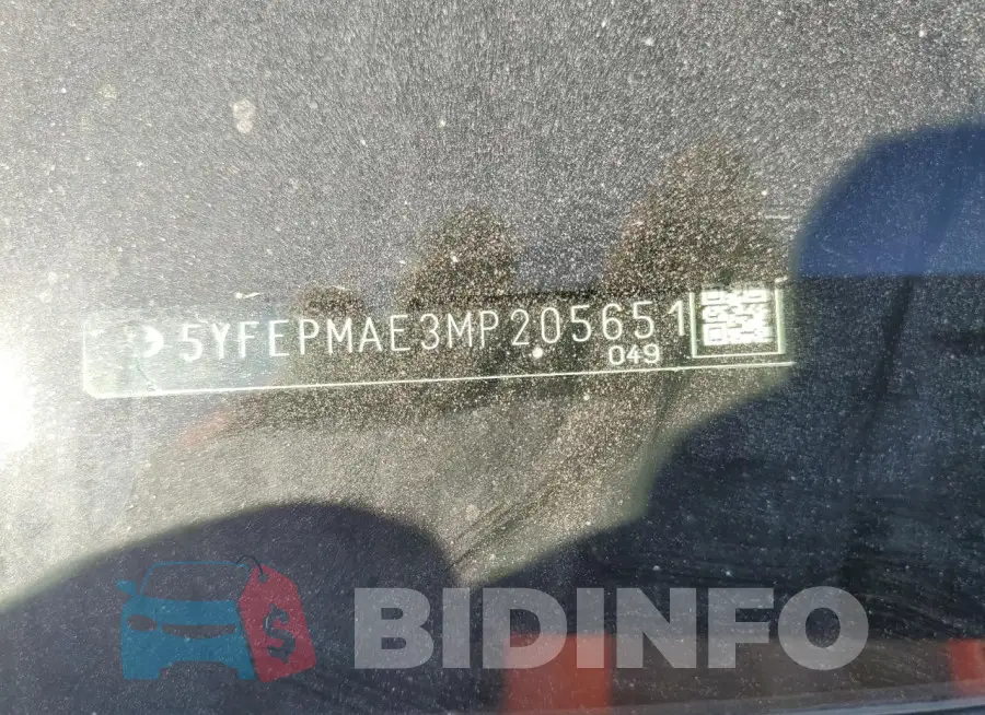 5YFEPMAE3MP205651 Photo# 12