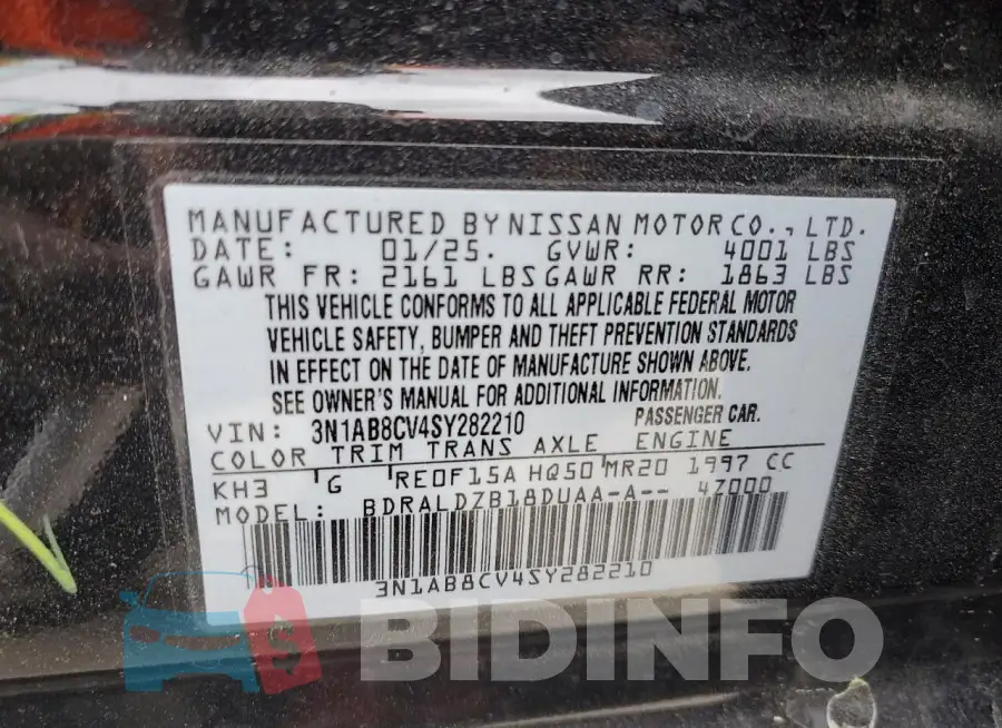 3N1AB8CV4SY282210 Photo# 12