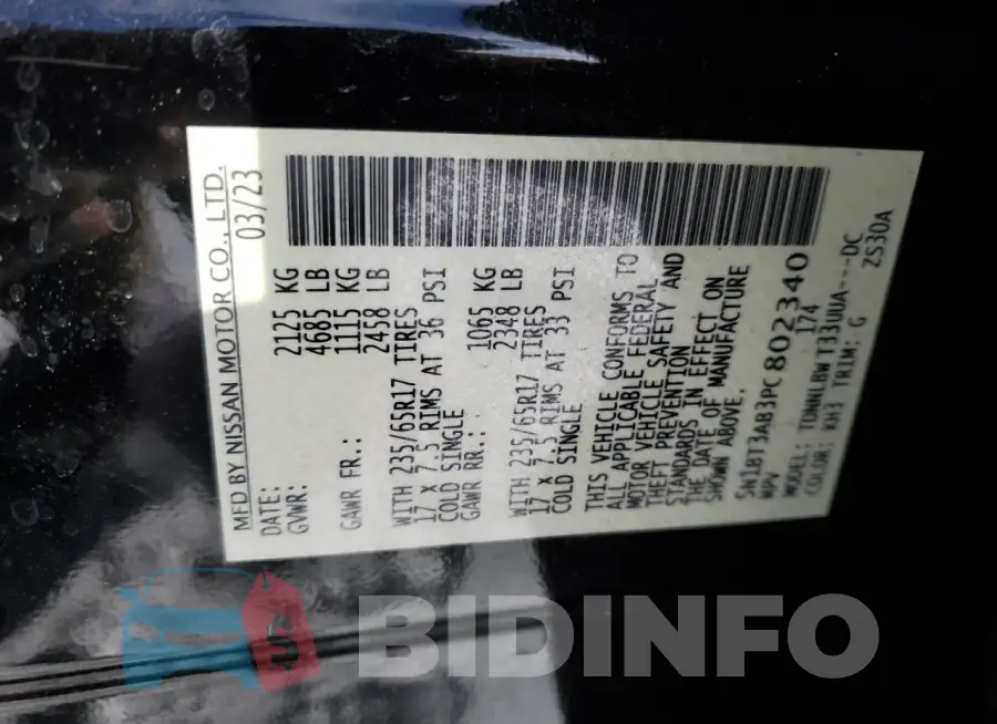 5N1BT3AB3PC802340 Photo# 13