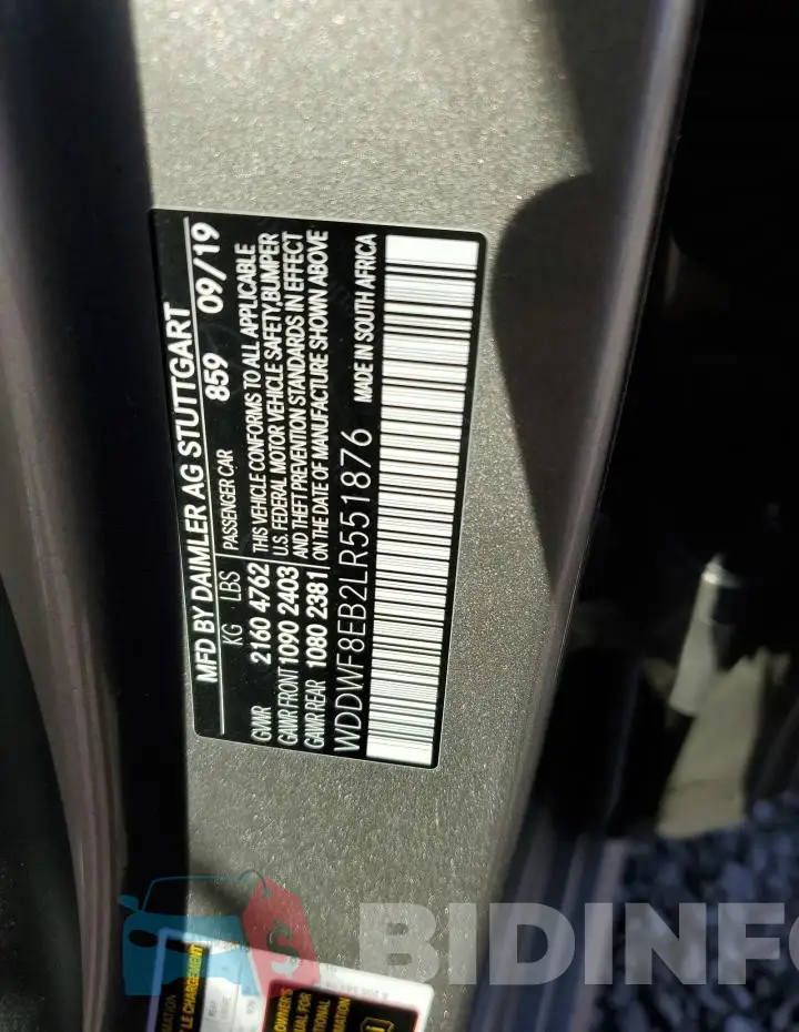 WDDWF8EB2LR551876 Photo# 12