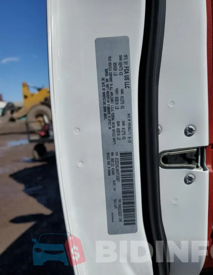 2C3CDXGJ4KH710367 Photo# 13