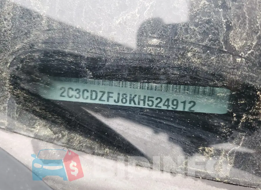 2C3CDZFJ8KH524912 Photo# 12