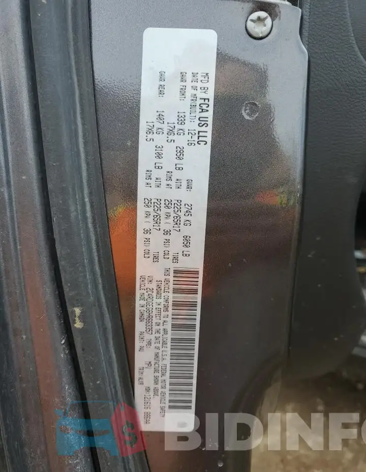 2C4RDGEG6HR663357 Photo# 13