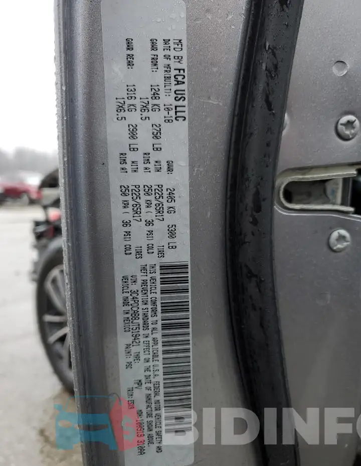 3C4PDCAB8JT519421 Photo# 14