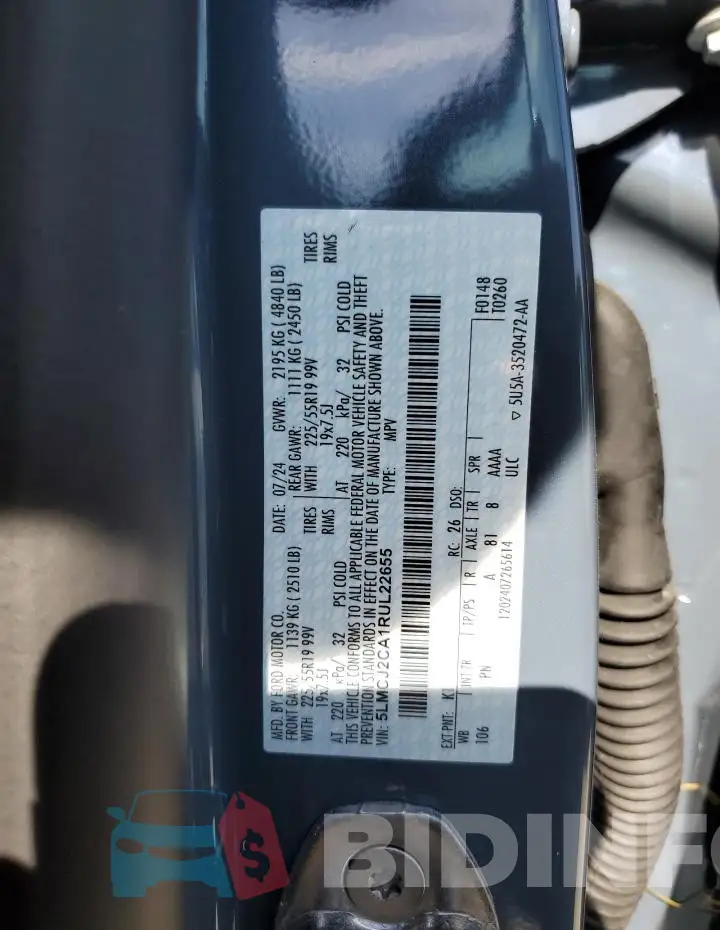 5LMCJ2CA1RUL22655 Photo# 13
