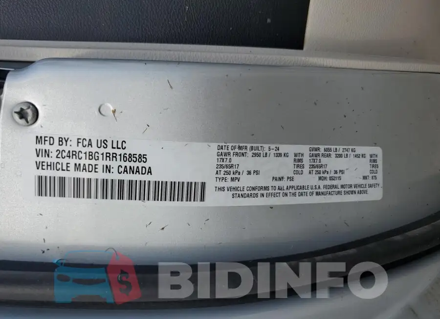 2C4RC1BG1RR168585 Photo# 13
