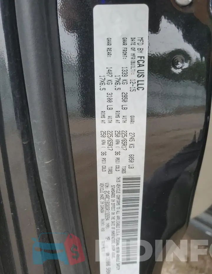 2C4RC1BG6GR132694 Photo# 13