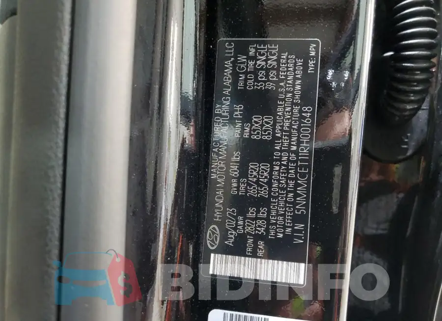 5NMMCET11RH001648 Photo# 13