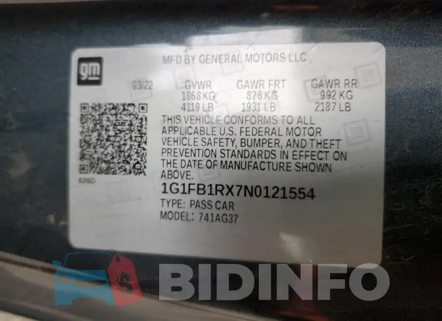 1G1FB1RX7N0121554 Photo# 12