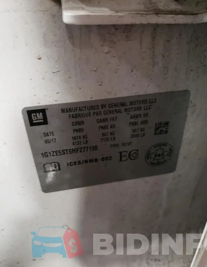 1G1ZE5ST6HF277198 Photo# 12