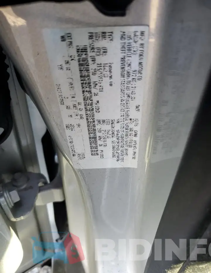 1FADP3F21GL250658 Photo# 12