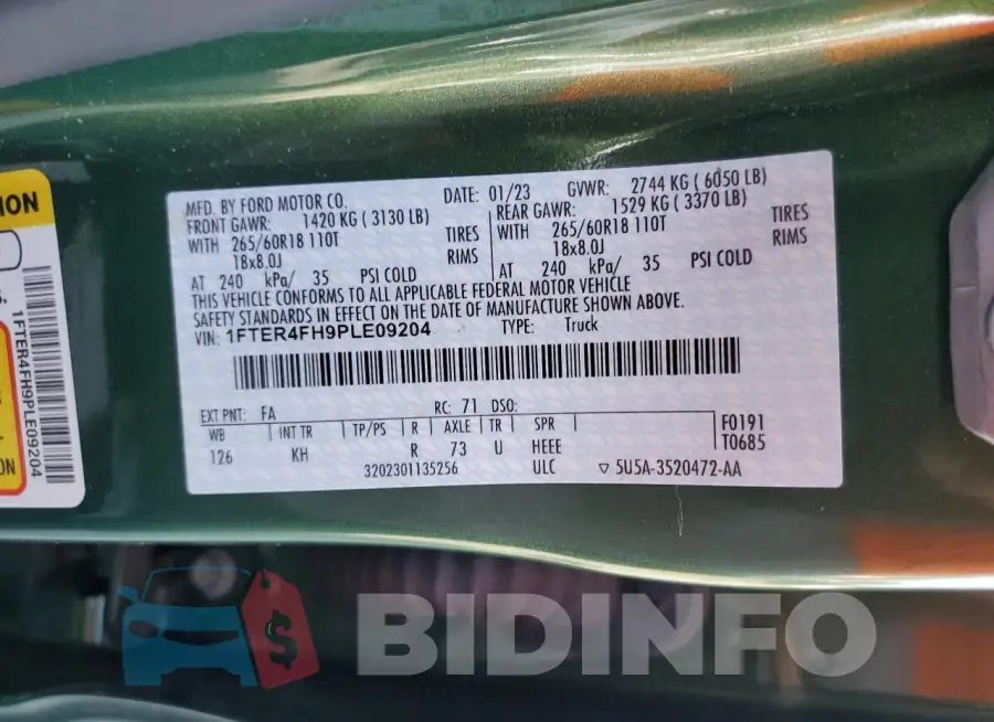 1FTER4FH9PLE09204 Photo# 12