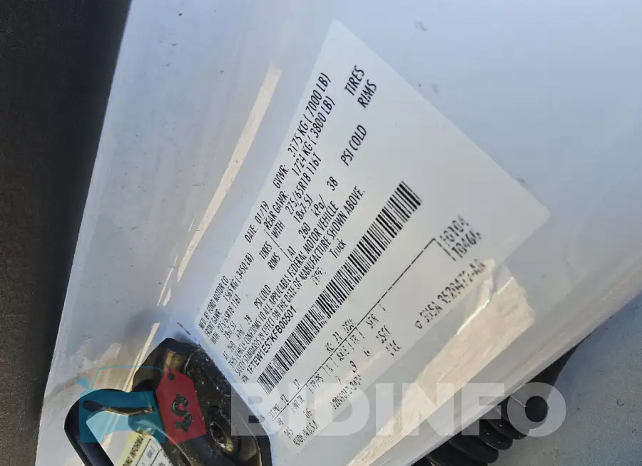 1FTEW1E57KFB00501 Photo# 12
