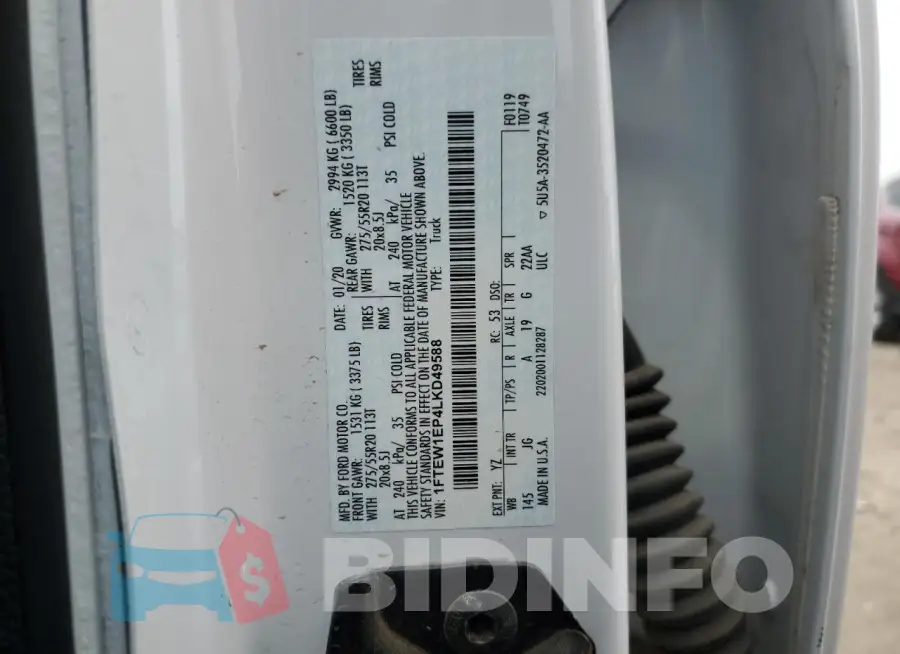 1FTEW1EP4LKD49588 Photo# 12