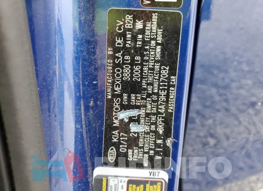 3KPFL4A79HE117082 Photo# 13