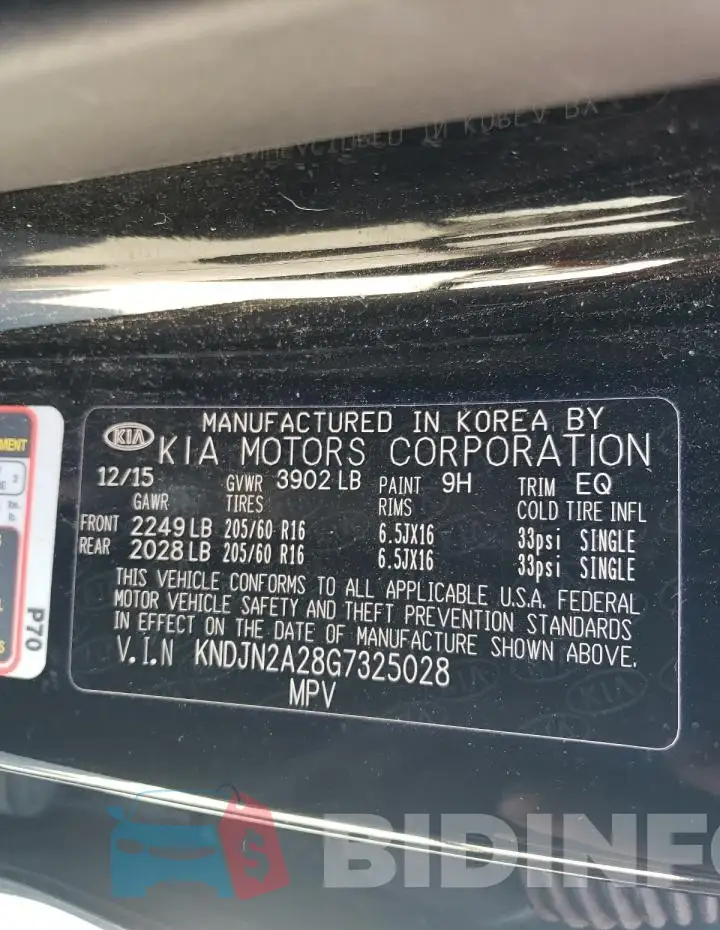 KNDJN2A28G7325028 Photo# 12