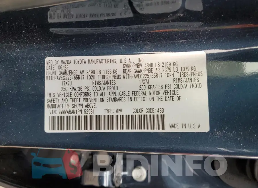 7MMVABAM1PN152981 Photo# 12