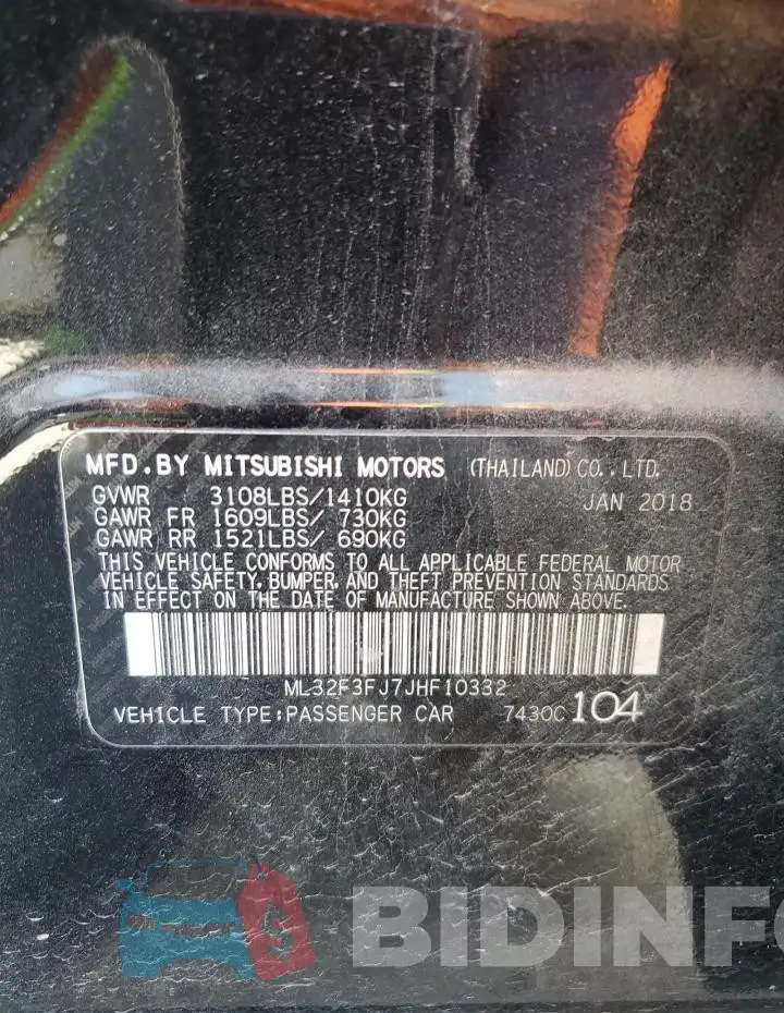 ML32F3FJ7JHF10332 Photo# 13