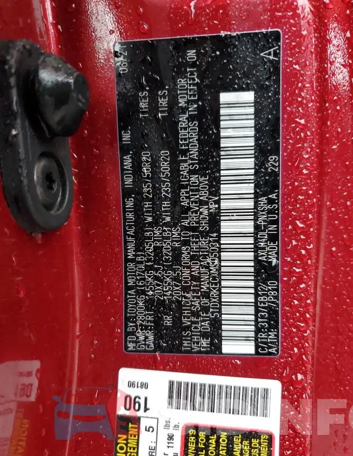 5TDXRKECXMS050314 Photo# 14