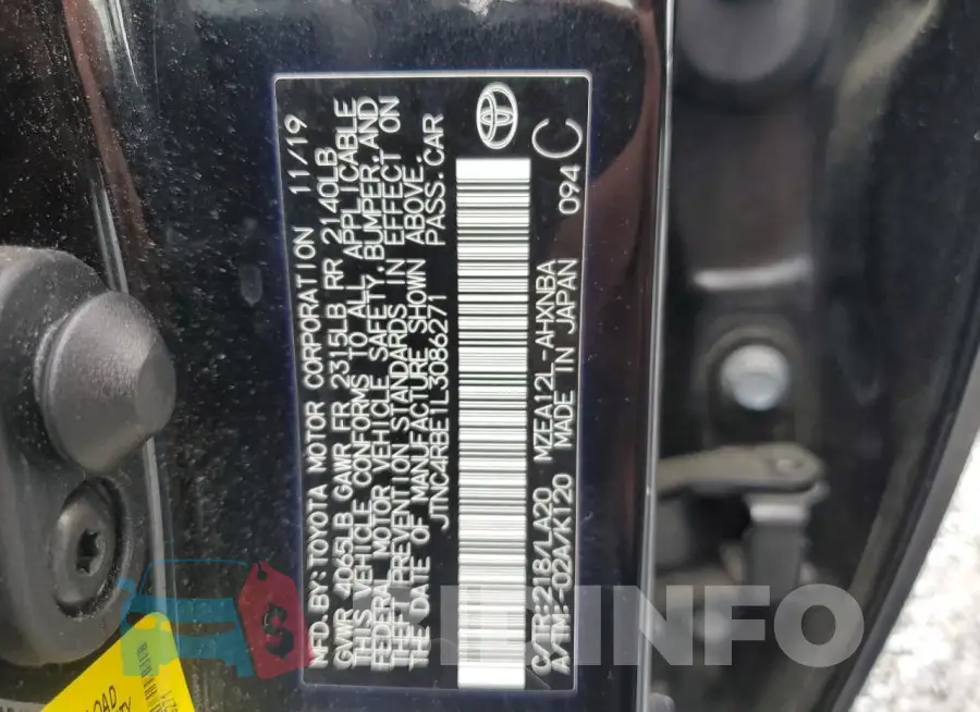 JTNC4RBE1L3086271 Photo# 13