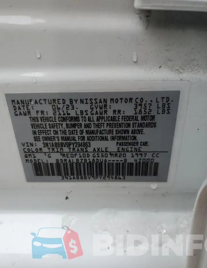 3N1AB8BV9PY294863 Photo# 12