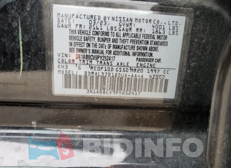 3N1AB8CV9PY252417 Photo# 12