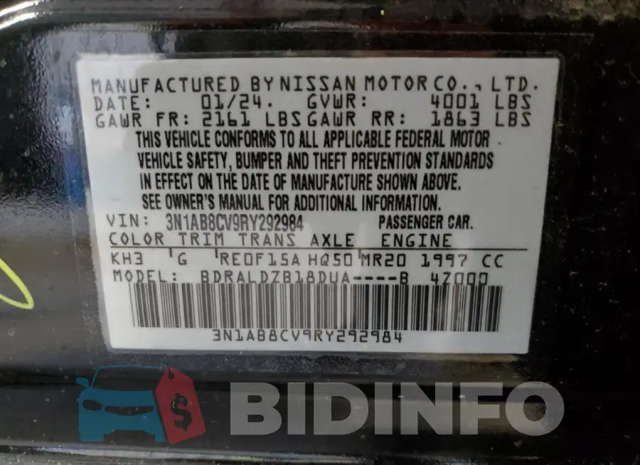 3N1AB8CV9RY292984 Photo# 12
