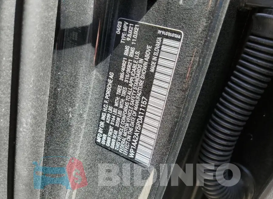 WP1AA2AY5PDA11157 Photo# 14