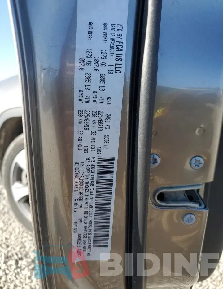 1C4PJMDXXKD102766 Photo# 13