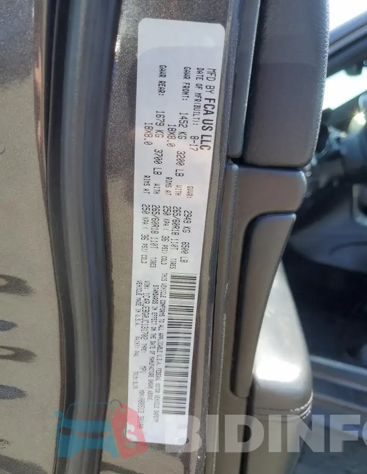 1C4RJEBG0JC131702 Photo# 13