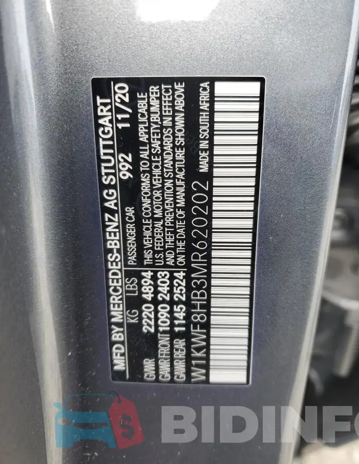 W1KWF8HB3MR620202 Photo# 12