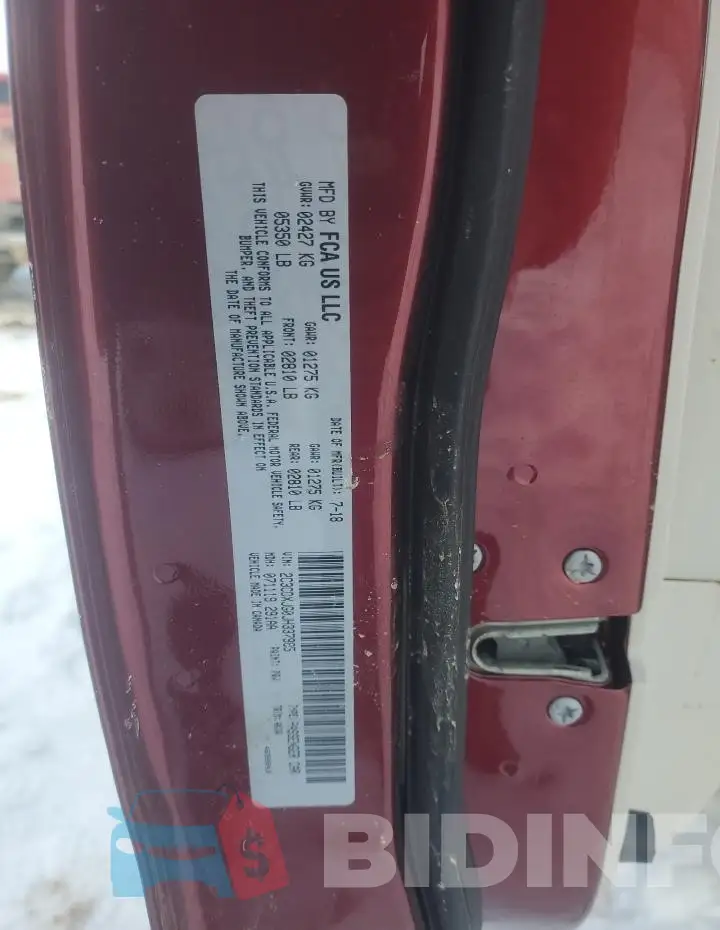 2C3CDXJG0JH337985 Photo# 13
