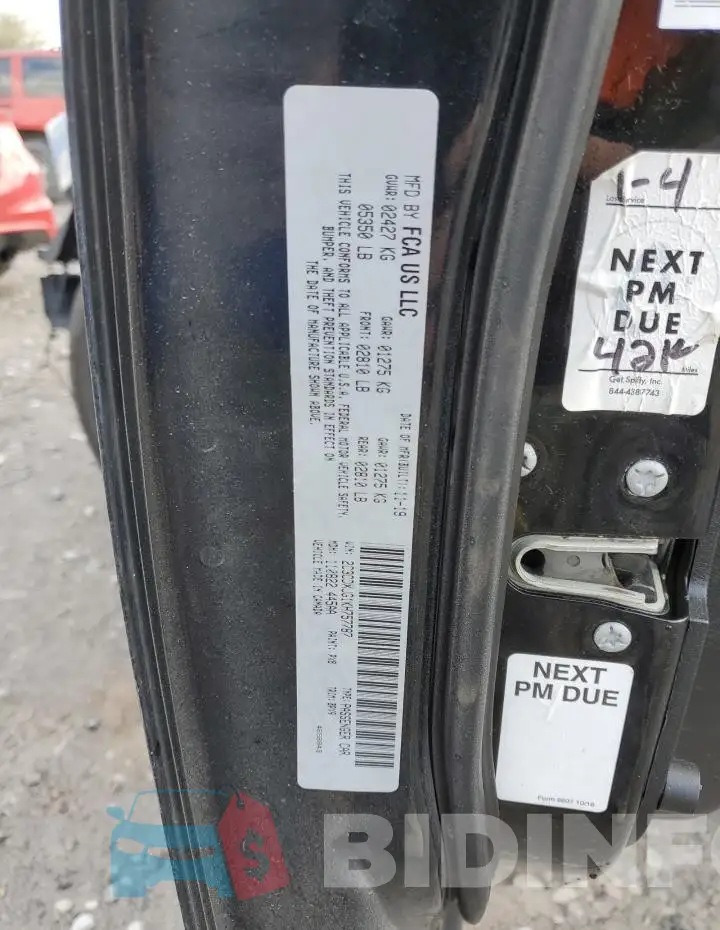 2C3CDXJG1KH757787 Photo# 13